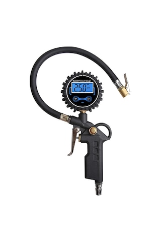 Kosona Dijital Lastik Basınç Ölçer, 0.1 Psı Hassasiyetli, 4 Ölçüm Birimi, Led Ekran, 2 Adet Aaa Pil Dahil