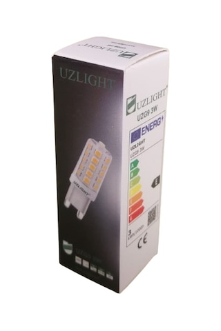 Uzled 3w G9 Led Kapsül Ampul 2700k Sarı Işık Uzlight