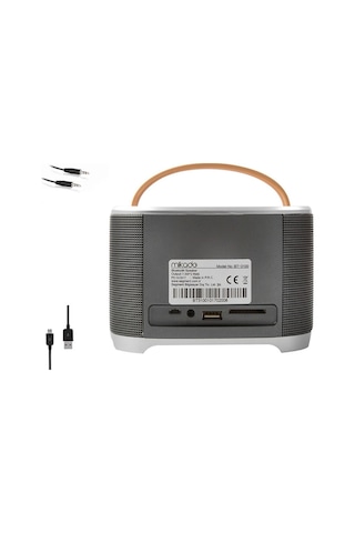 Mikado BT-3100 2 x 7.5 W RMS USB/SD Destekli Bluetooth Hoparlör