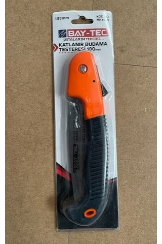 BAYTEC KATLANIR BAĞ BUDAMA TESTERESİ AGAÇ BUDAMA TESTERESİ 180MM