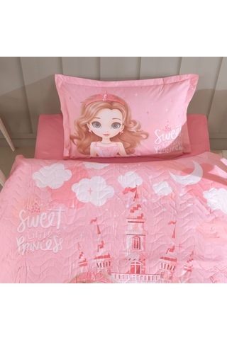 Clasy Tek Kişilik 4 Mevsim Kapitone Nevresim Seti Sweet Princess