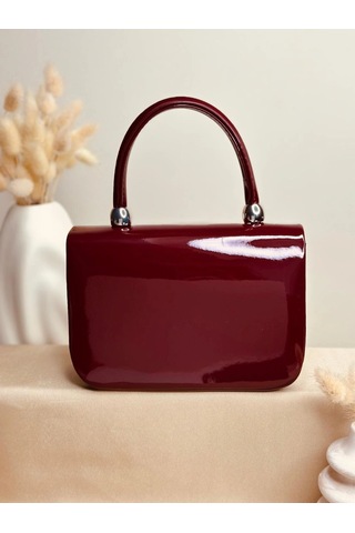 Elora Atelier Elora Gloss Bordo Çanta Çok Renkli