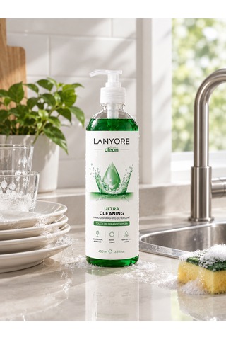Lanyore Clean Ultra Cleaning Elde Bulaşık Deterjanı 400 Ml