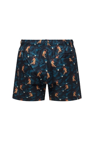 Only & Sons Onsbasıle Lıfe Swım Short Aop Cs Erkek Siyah Deniz Şortu - 22035603