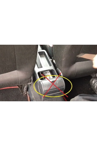 Golf 4 Mk4 Arka Küllük İptal Kapağı GTI Logolu Stand