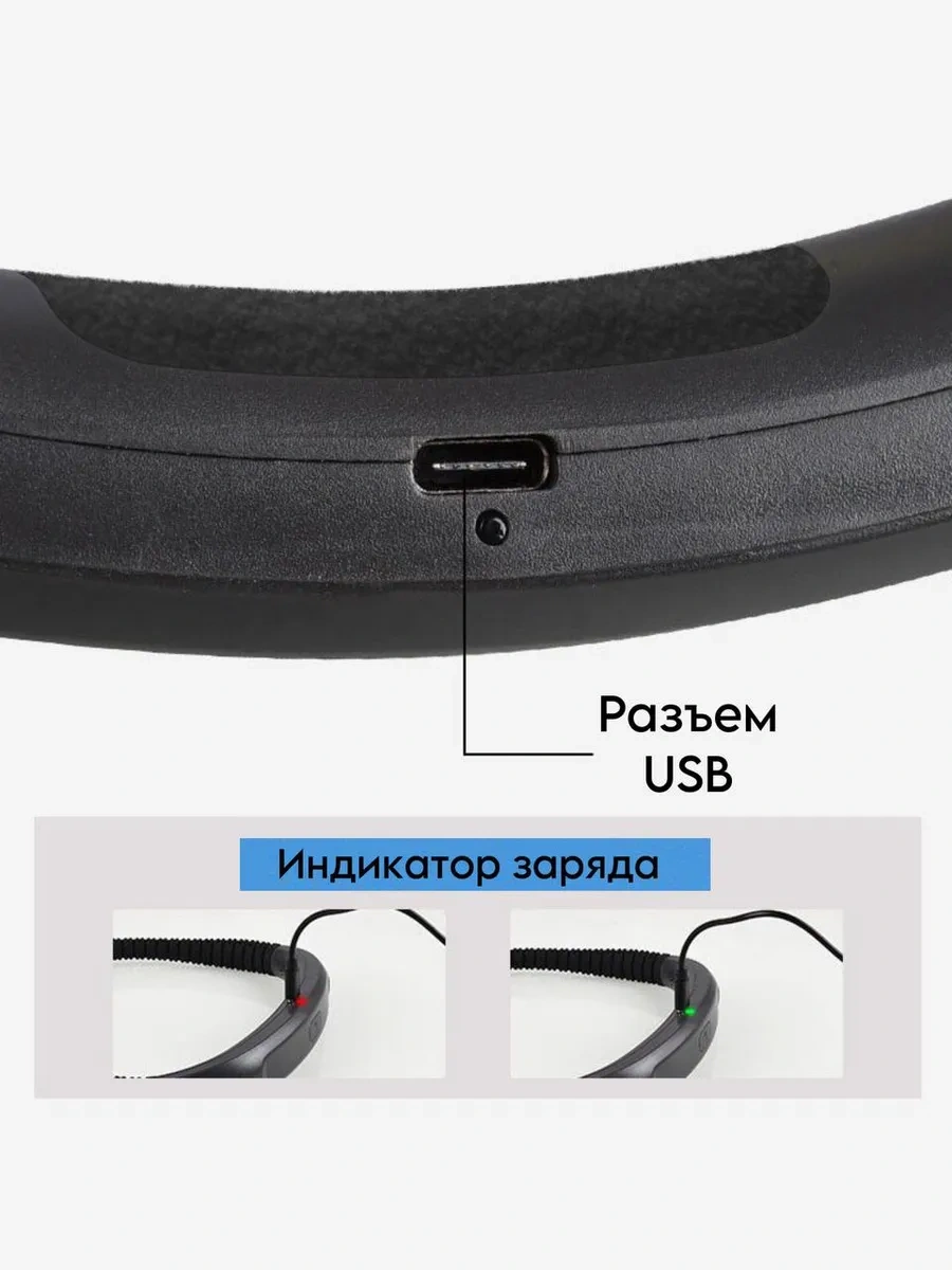 Vershına Kulaklık İle Kullanılabilir Kablosuz Led Boyun Lamba 398403896 Gri