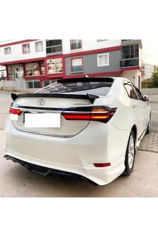Toyora Corolla Arka Tampon Eki 2013-2018 Arası Uyumlu Toyora Corolla Arka Tampon Eki 2013-2018 Arası Uyumlu