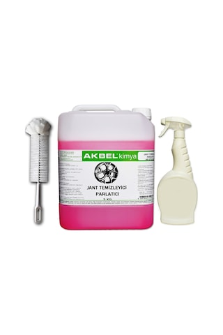 Akbel Jant Temizleme Sıvısı 5 Kg Uygulama Spreyi Fırçası