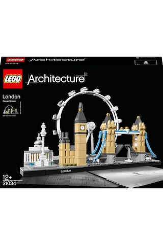 LEGO® Architecture Londra 21034 12+ Yaratıcı Oyuncak Yapım Seti - 468 Parça