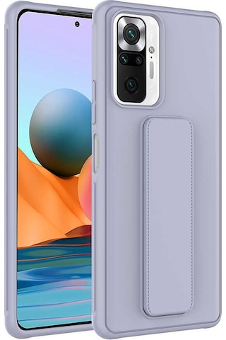 Xiaomi Redmi Note 10 Pro Kılıf Zore Qstand Katlanabilir Standlı Kılıf