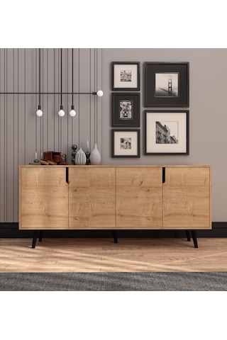 Latina Modern Konsol 180 Cm Safir Meşe