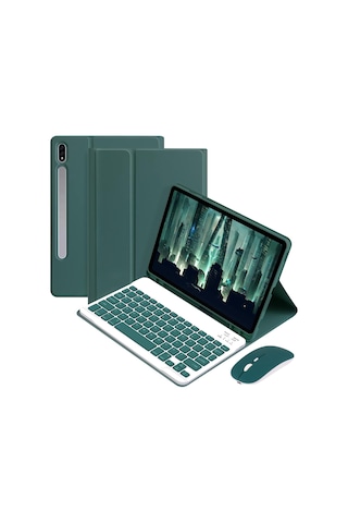 Lemestar "tab S9 Klavye Ve Fareli Su Geçirmez Tablet Kılıfı - 80 Gün Bekleme, 60 Saat Çalışma"