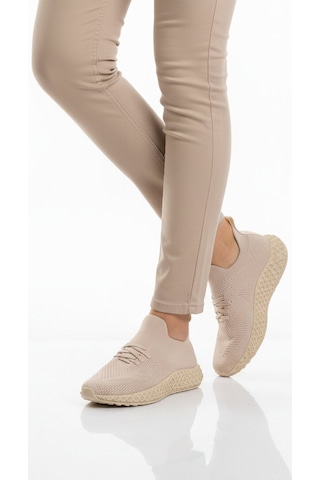 Pierre Cardin Bej Fileli Hafif Kolay Giyilebilir Unisex Spor Ayakkabı Pc-32711 G