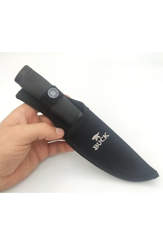 Valkyire Buck 09A Outdoor Kamp Bıçağı Siyah