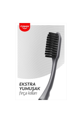 Colgate  Mikro Ince Charcoal Hassas Temizlik Yumuşak Diş Fırçası 1 1