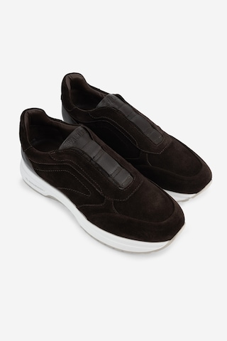 Valmenti Erkek Hakiki Deri Kahverengi Sneakers & Spor Ayakkabı 1202 L006 Erk Ayk Sk26-27 Khv Suet/snt/syh Slby