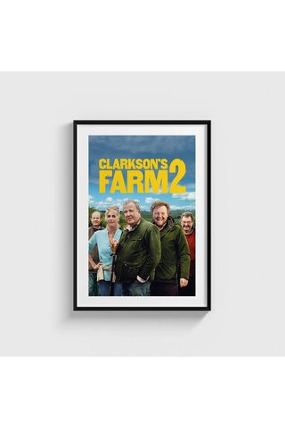 Clarksons Farm 2 Dizi Posteri Tablo Çerçeveli Poster Duvar Dekorasyonu Siyah Çerçeveli Tablo Siyah Çerçeveli Tablo Dn11d455sıyah