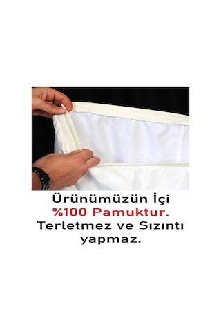 Benlife %100 Pamuk Lastikli Mesane Külotu Emici Külot - L