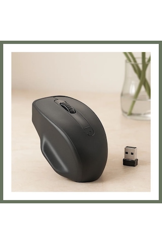 Bezos Kablosuz Optik Mouse 1600 Dpı Usb Alıcılı Aa Pil Bezos1