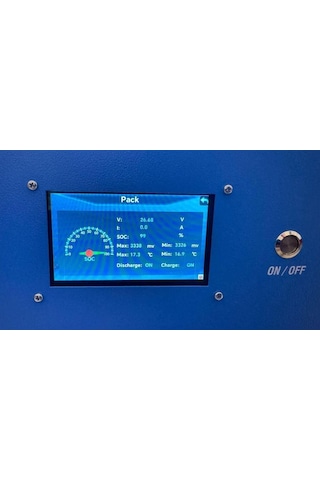 Megacell LiFePO4 25.6 V 200 Ah Lityum Demir Fosfat Akü