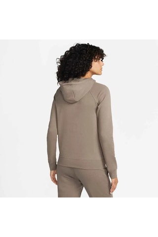 Nike Essentials Hoodie Pullover Hbr Açık Kahverengi