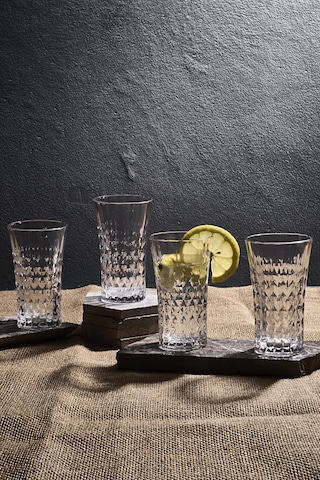 Perotti Bardak 4 Lü Arturo Tall 230 Ml 14969 Şeffaf