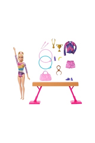 Mattel Barbie Jimlastik Yapıyor Hrg52