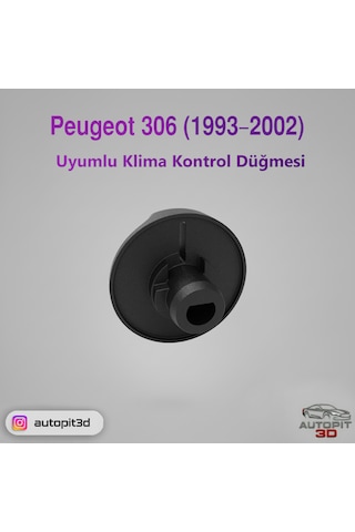 Peugeot 306 1993 2002 Uyumlu Klima Kontrol Düğmesi