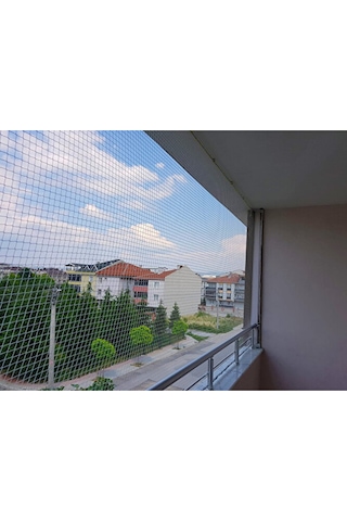 Kedi Filesi Kuş Filesi Kedi Ağı Eni 2,50 Metre Kalınlık 2 Milim Balkon Kedi File