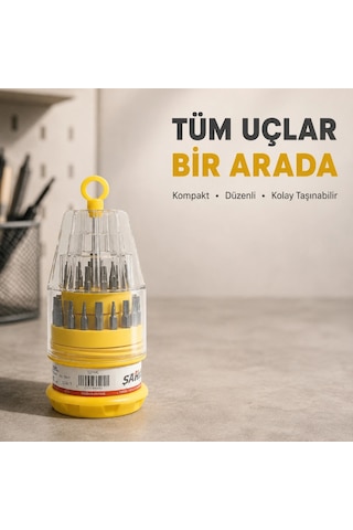 Çok Fonksiyonlu Tornavida Seti Telefon Ve Bilgisayar Uyumlu 01004550