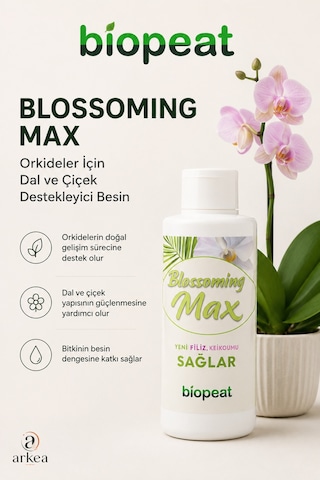 Blossoming Max Orkide Besini 100 Ml Dal Ve Çiçek Destekleyici Sıvı Bitki Besini 1000
