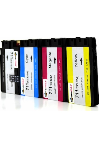 Hp Designjet T520 Uyumlu Kartuş. Hp 711 Uyumlu Kartuş Set