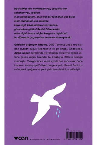 Gözlerim Sığmıyor Yüzüme-Ciltli - küçük İskender - Can Yayınları