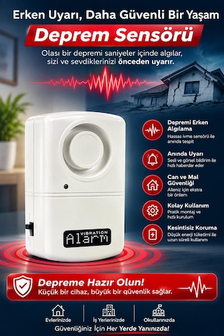 Goldenbee Akıllı Deprem Sensörü Gld-110