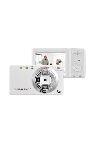 Hallow D12307W 56 MP 4K Taşınabilir Dijital Kamera
