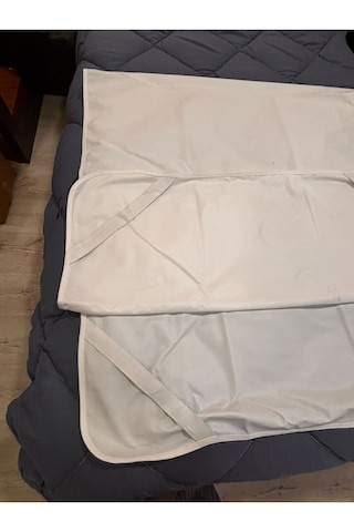 Tek Kişilik Su Geçirmez Lastikli Alez Beyaz