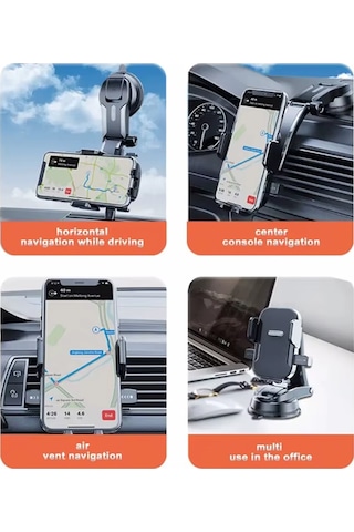 Gajeena Araç S Güvenli Sabitleyici: Nano Süspansiyonlu, Açılıp Kapanır, 3-7 İnç Telefonlar İçin, Yönlendirme Ve Ev Kullanıma Uygun Güneş Desenli