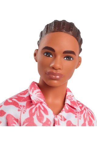 Barbie Yakışıklı Ken Bebekler Fashionistas - Pembe Beyaz Takım