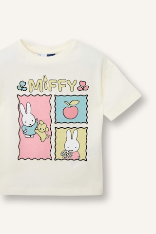 Defacto Miffy Penye Kısa Kollu Tişört H4863a526smer105 Ekru-er105