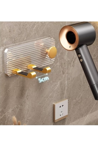 Wondernest Saç Kurutma Rafı, Otel Tipi Lichen Makinesi, Banyo Ve Ev Kullanımı Şeffaf