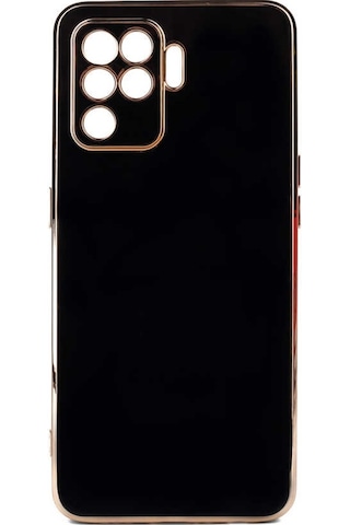 Oppo Reno 5 Lite Parlak Kenarli Bark Silikon Kilif 547680963