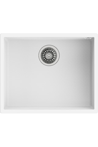 Teka Square 50.40 Tg Tek Hazneli Tegranite+ Eviye - Arctic White - 115230024