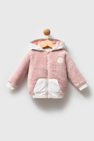 U.s. Polo Assn Kız Bebek Mont Pudra-2089 Pudra