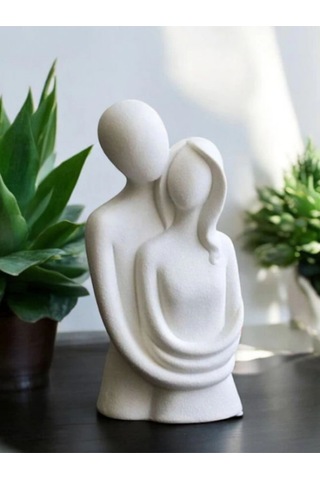 Bernami Mumluk Şamdanpinterest Sevgili Aşıklar Dekoratif Heykel Obje Sarılan Çift Biblo Diğer