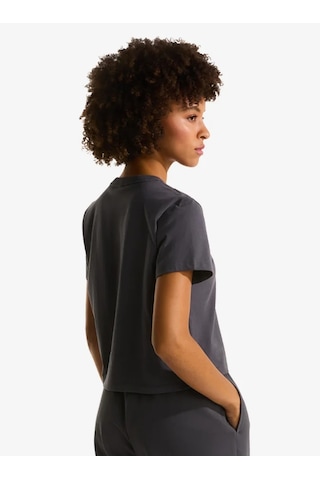 The North Face Nf0a8gr1-g70 W Essential Regular Short Sleeve Cutie Kadın T-shirt Gri
