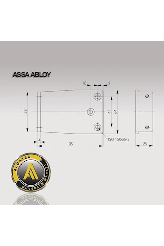 Assa Abloy Dca 154 Pa Braket