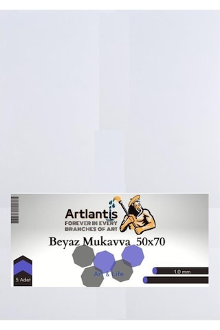 Renkli Mukavva 50X70 5 Adet Artlantis Renkli Mukavva 5 Adet