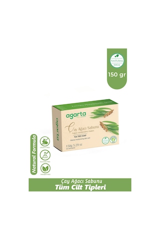 Agarta Doğal El Yapımı Çay Ağacı Sabunu 150 G