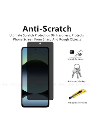 Xiaomi Redmi Note 14 4g/5g Hayalet Ekran Koruyucu Privacy 5d