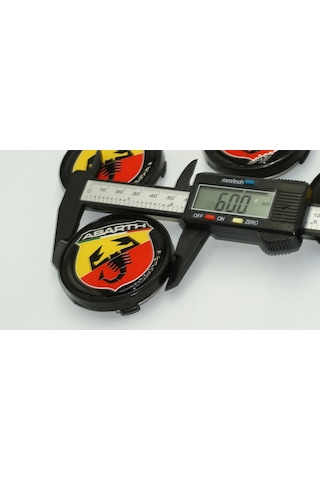 Abarth Jant Göbeği Kapak Seti 60mm